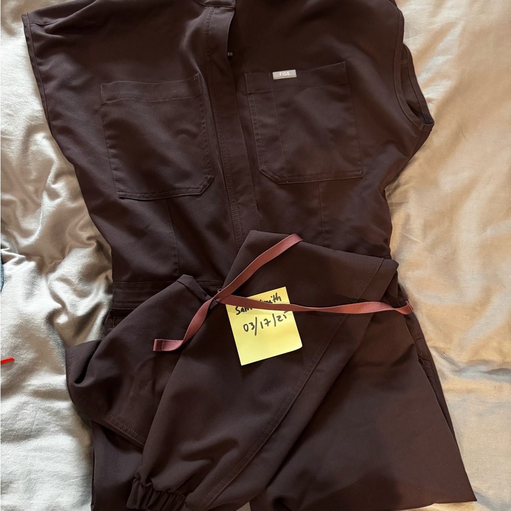 Elegant Brown Jumpsuit